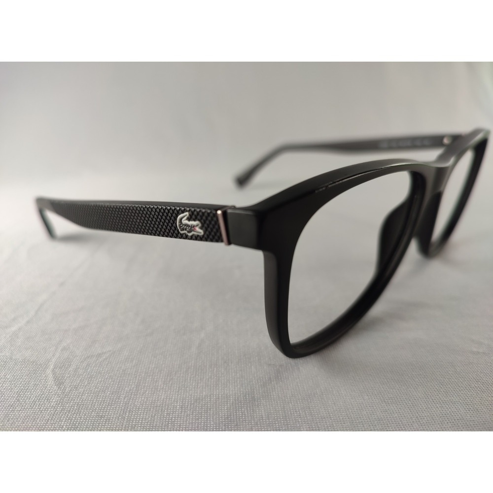 Lacoste L860S‎ 002 Matte Black Rectangular Men's Eyeglass Frames 56-18-145